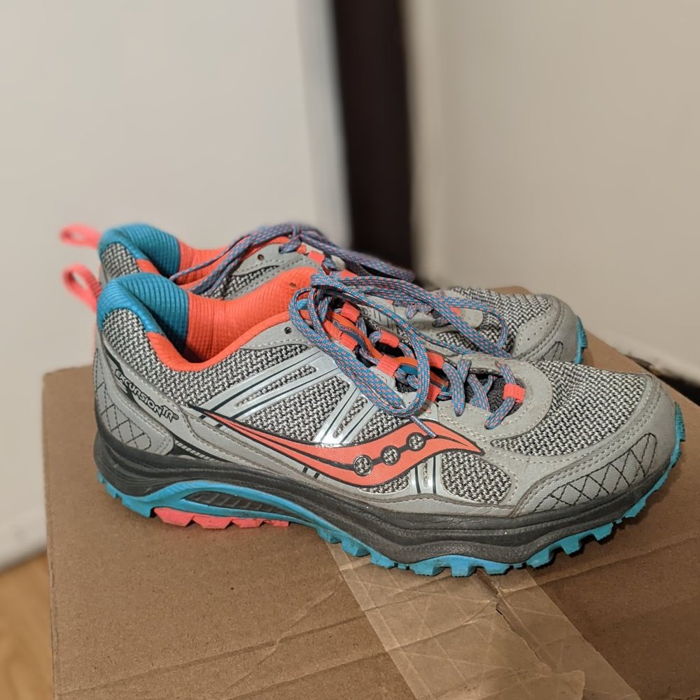 EUC Saucony Trail Running Shoes